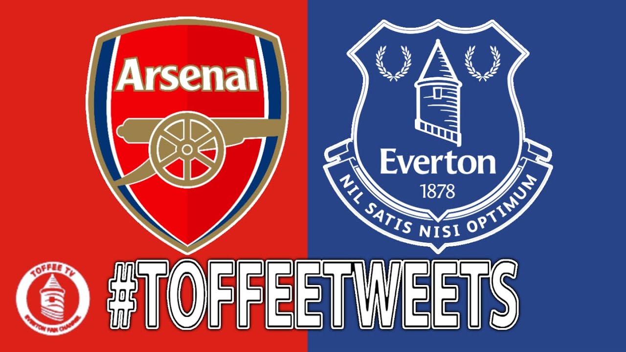 Toffee TV | Arsenal 2-1 Everton | #ToffeeTweets football score