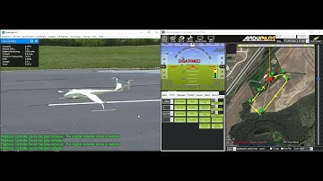 Telluraves Raptor 200 Demo Flight with ArduPilot SITL