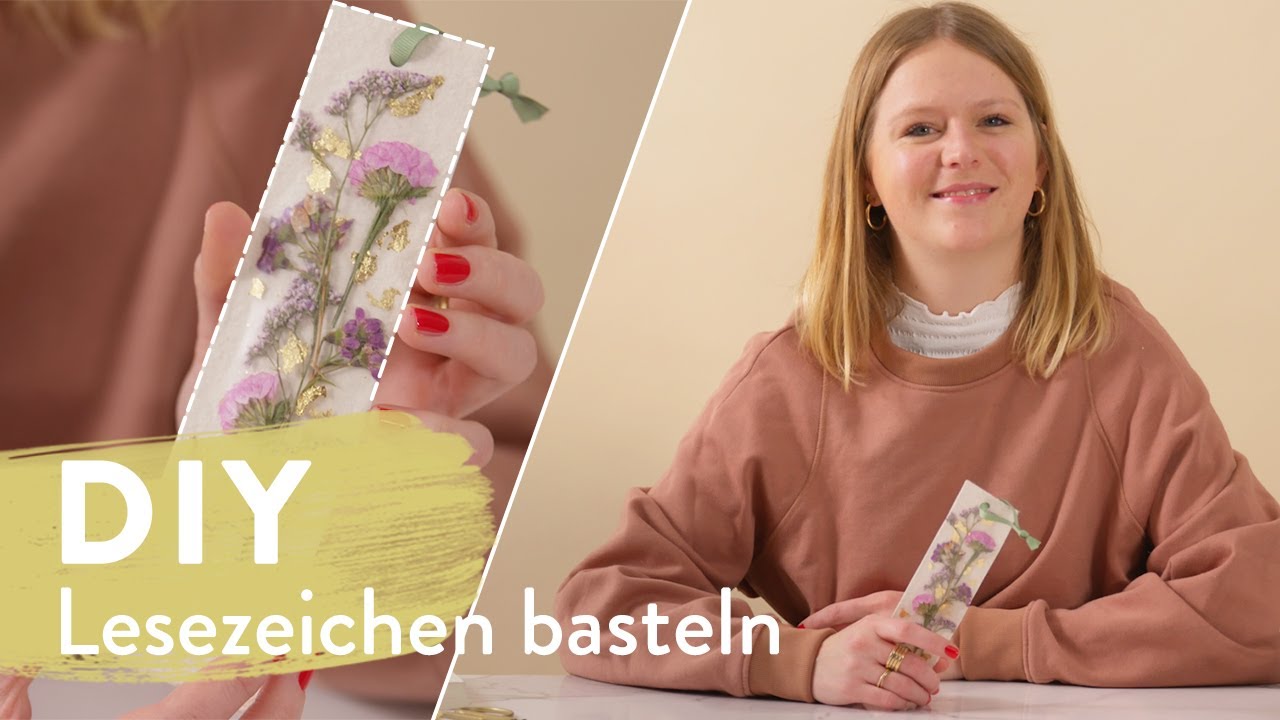 Lesezeichen basteln | DIY | Westwing