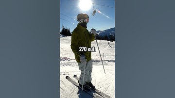 How to back 270 out of a rail