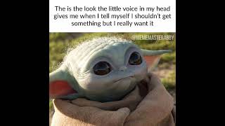 Top Funniest Baby Yoda Memes that makes me wanna eat CHICKEN NUGGIES | Adorable Memes |