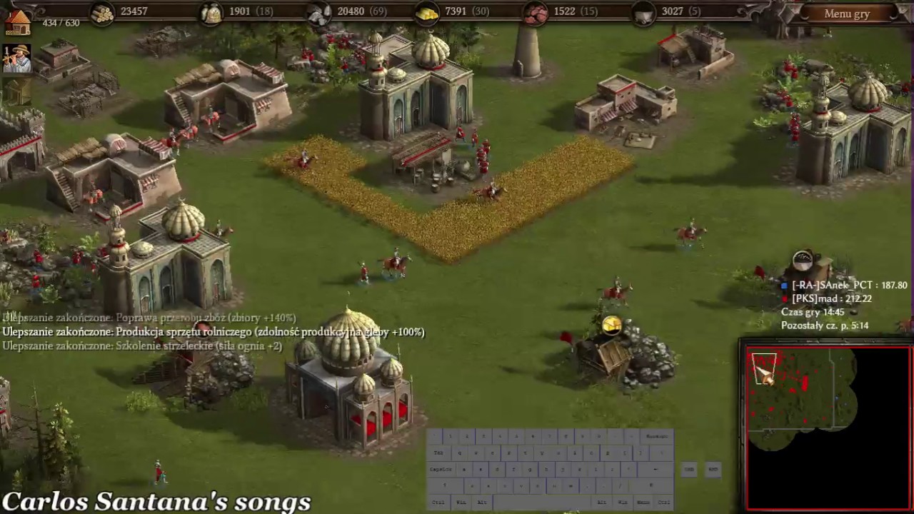 [PKS]mad vs [-RA-]Sanek Cossacks3/Kozacy3 5000 20pt no dc Turkey