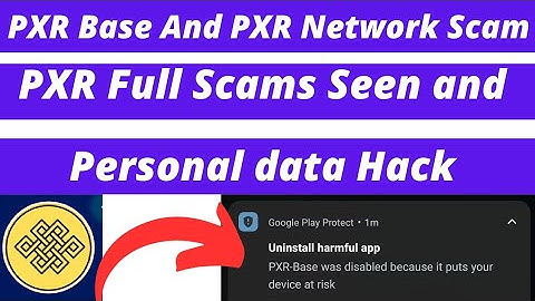 PXR Network Totally Scam | PXR Base mobile Hack or Personal Data Hack | PXR Playstore issue Scams