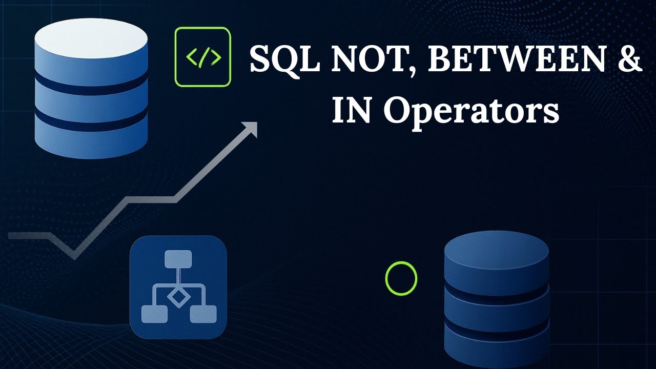 SQL NOT, BETWEEN & IN Operators Explained 