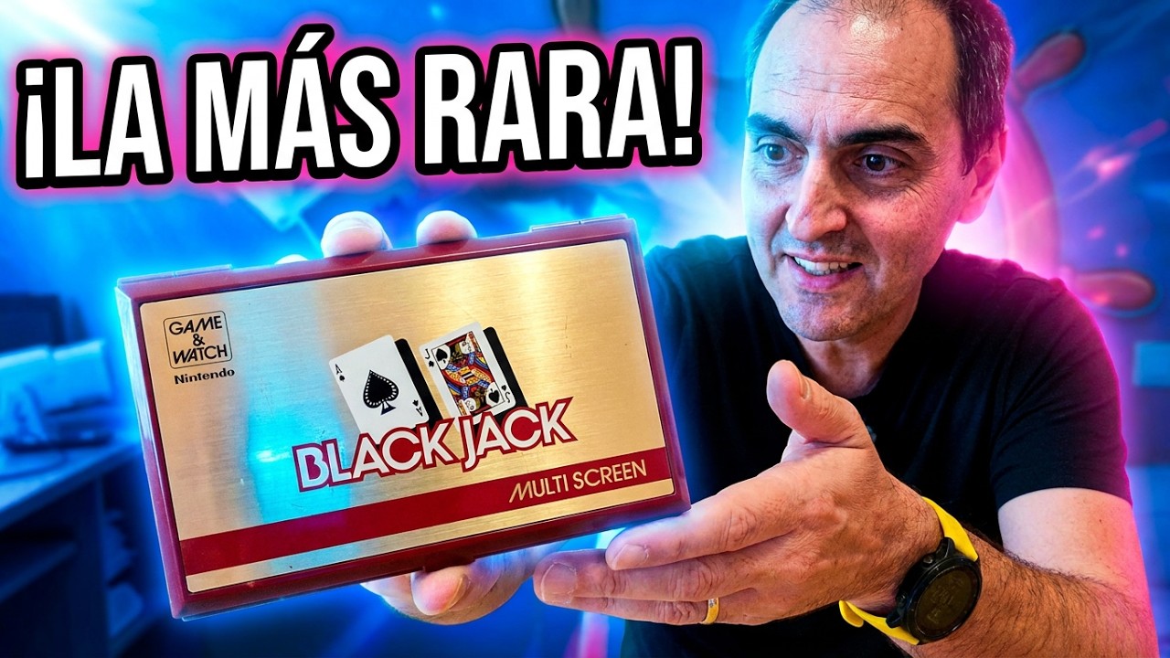 El casino de Nintendo: Review de la Game & Watch Black Jack (BJ-60