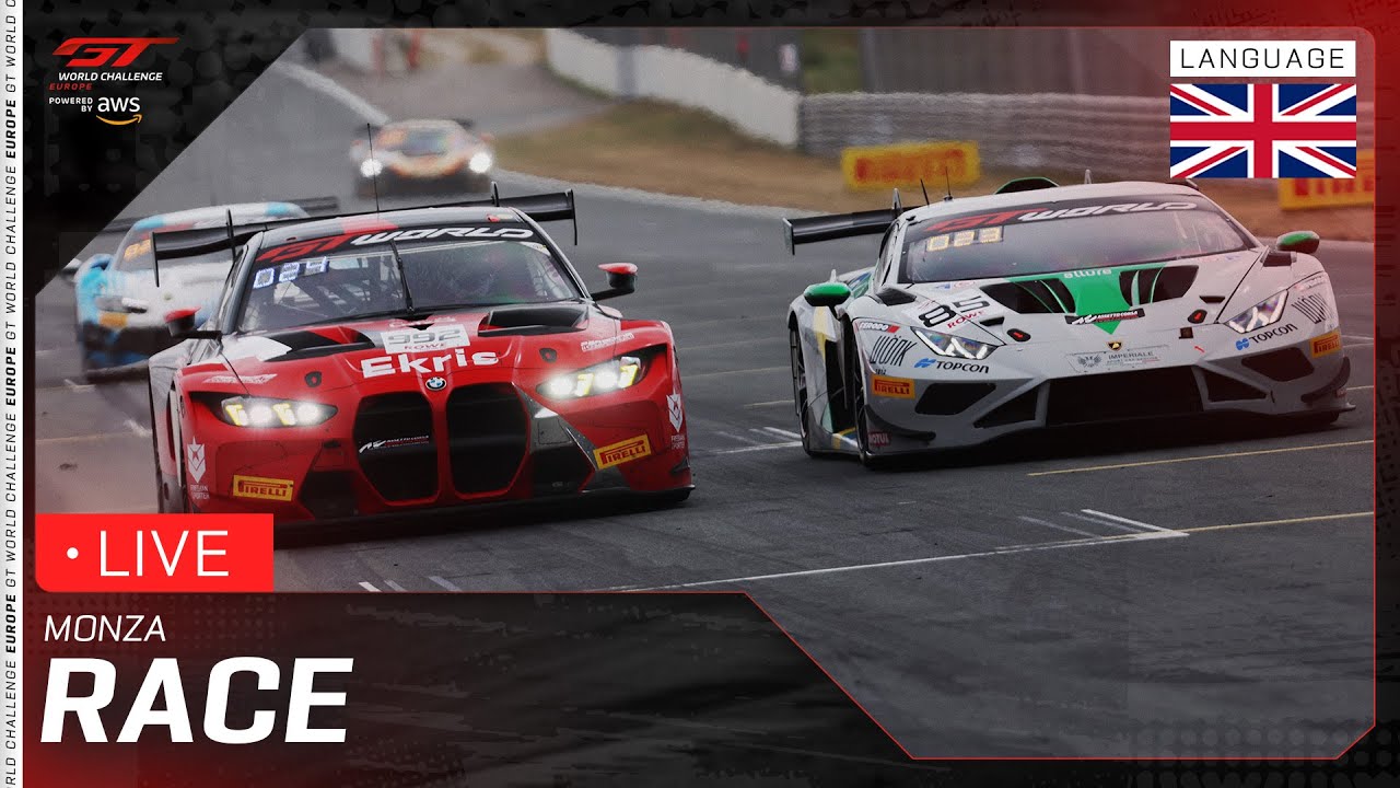 LIVE: GT WORLD CHALLENGE EUROPE - MONZA