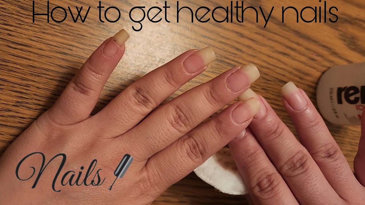 Showing how I regrow my natural nails 💅🏾 YouTube