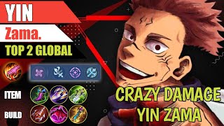 Crazy Damage! Yin Zama Legendary Plays ! Gameplay Top Global Yin By Zama. • Mobile Legends Bang Bang