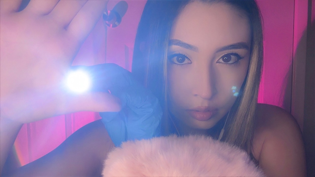 ASMR Full Cranial Nerve Exam  💤  Gentle Whisper Medical Roleplay to Sleep