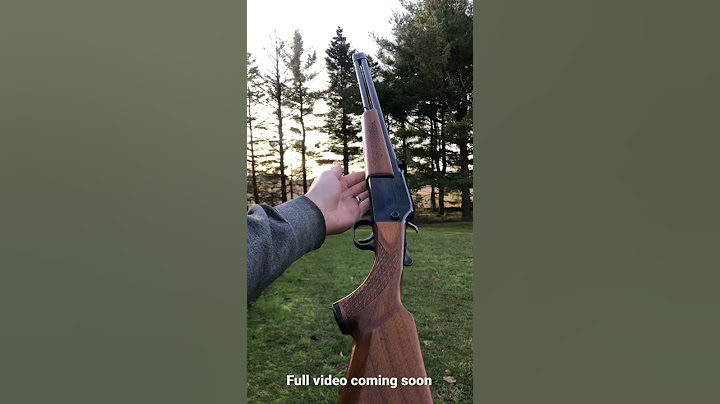 Tikka M-07 combination rifle and shotgun