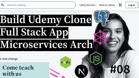 Udemy Clone Discussing Microservices Architecture  #08