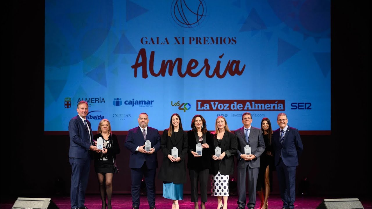 Gala de entrega de los XI PREMIOS ALMERIA