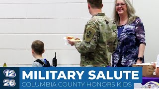 Military families recognized at Columbia County breakfast