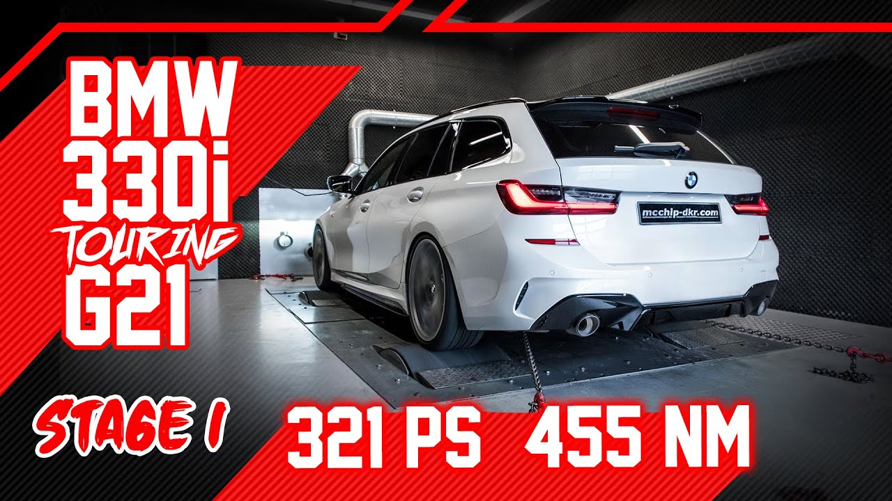 BMW 330i G21 | Softwareoptimierung Stage 1 | Chiptuning - Dyno | mcchip ...