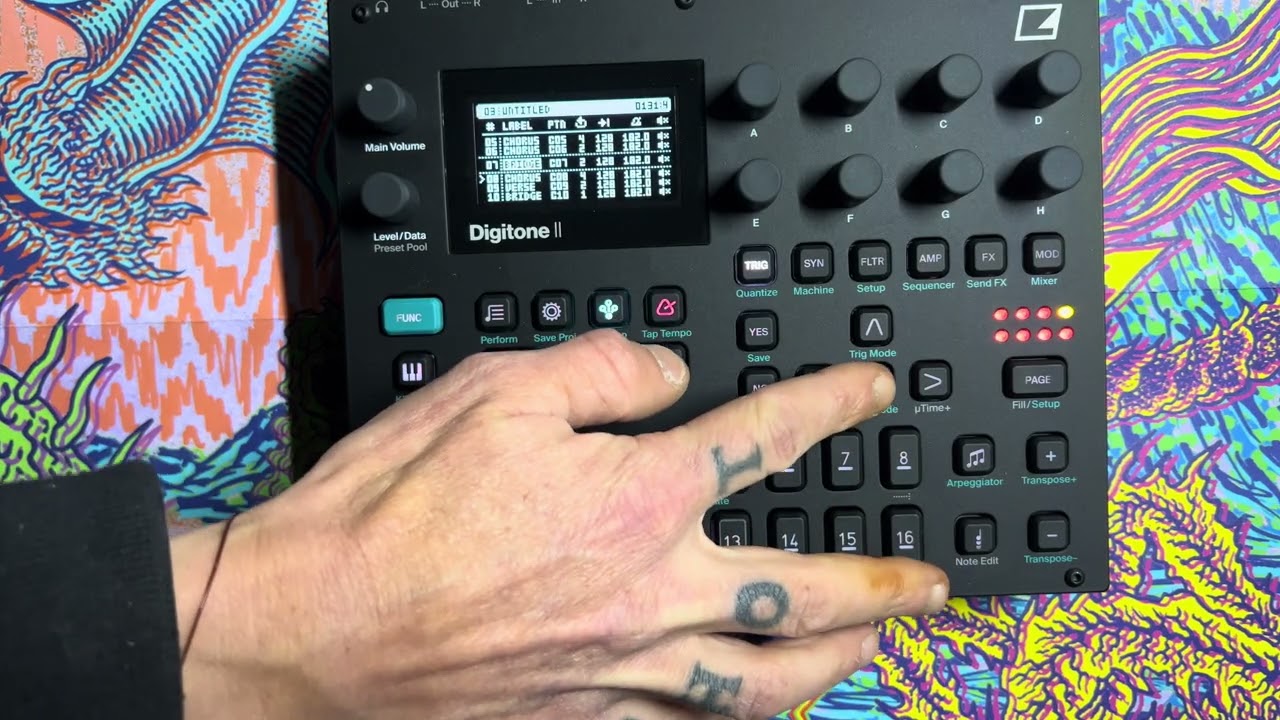 Guarda Tek Man - HardTek (Digitone 2) su YouTube Guarda Tek Man - HardTek (Digitone 2) su YouTube
