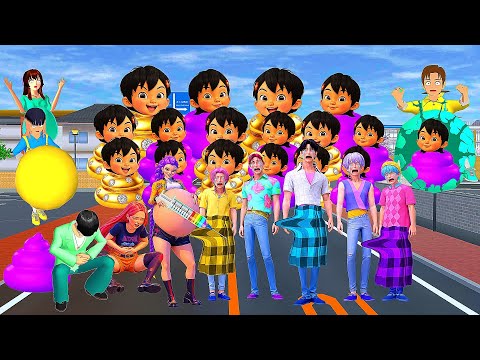 Yuta Mio Pregnant Giving Birth to Tai Troop Baby Susanti Circumcision Demon Hunters | Sakura Scho...