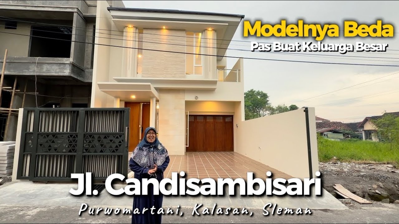 Rumah Ideal Buat Keluarga Besar Di Purwomartani Dekat Exit Tol, Kampus UKRIM, Jalan Solo Ready Stock