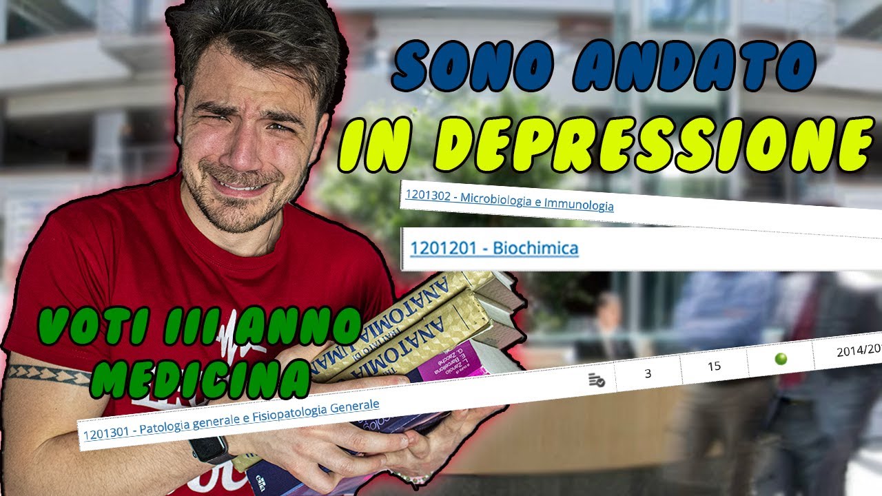 QUESTO ESAME MI HA MANDATO IN DEPRESSIONE | VOTI III ANNO MEDICINA E CHIRURGIA