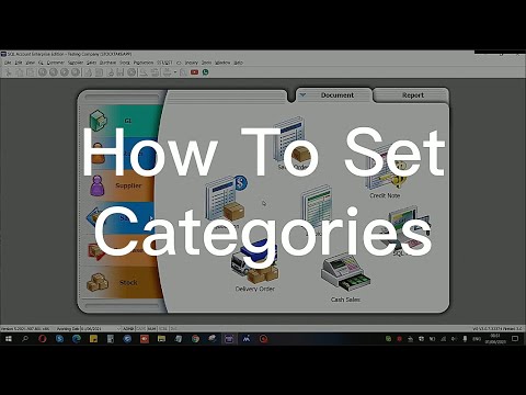 How To Set Categories 如何设置产品分类 | SQL POS