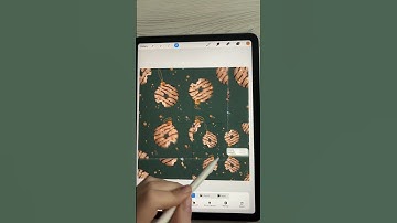 Draw with me a Christmas pattern 🍩 Process in Procreate #pattern #procreate #christmas #howtodraw
