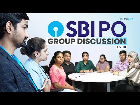 SBI PO Group Discussion 2022-23 || SBI PO GD Topics || SBI PO Group Exercise || Episode - 1