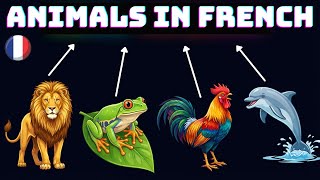 Animals Names in French | Learn French Vocabulary for Beginners screenshot 2
