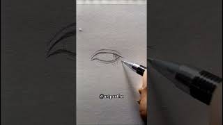 The Sleeping Eyes Drawing