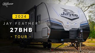 2024 Jayco Jay Feather 27BHB Travel Trailer Camper at Southern RV | RV Rundown by Southern RV 1,508 views 5 months ago 9 minutes, 10 seconds