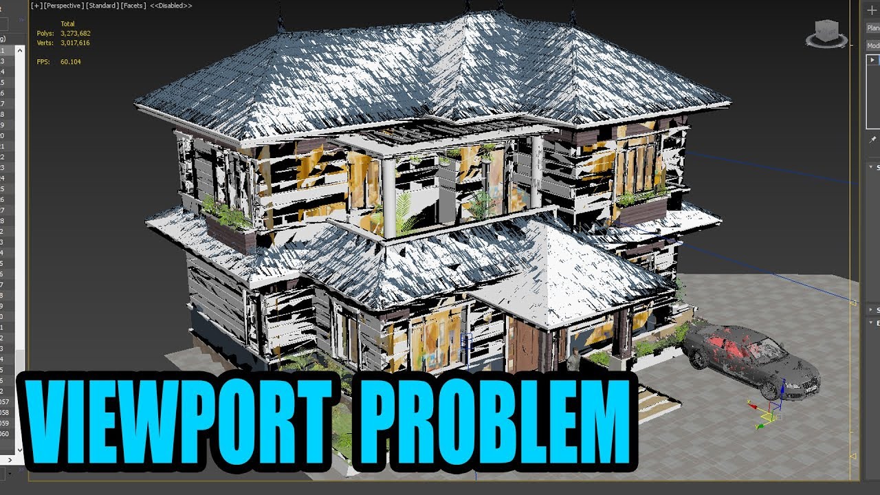 Resolución de problemas de 3ds max