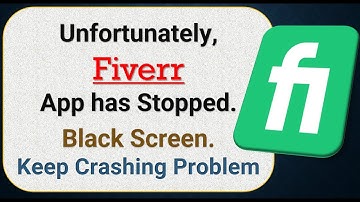 How To Fix Unfortunately, Fiverr App has stopped | Keeps Crashing Problem in Android | Not Open