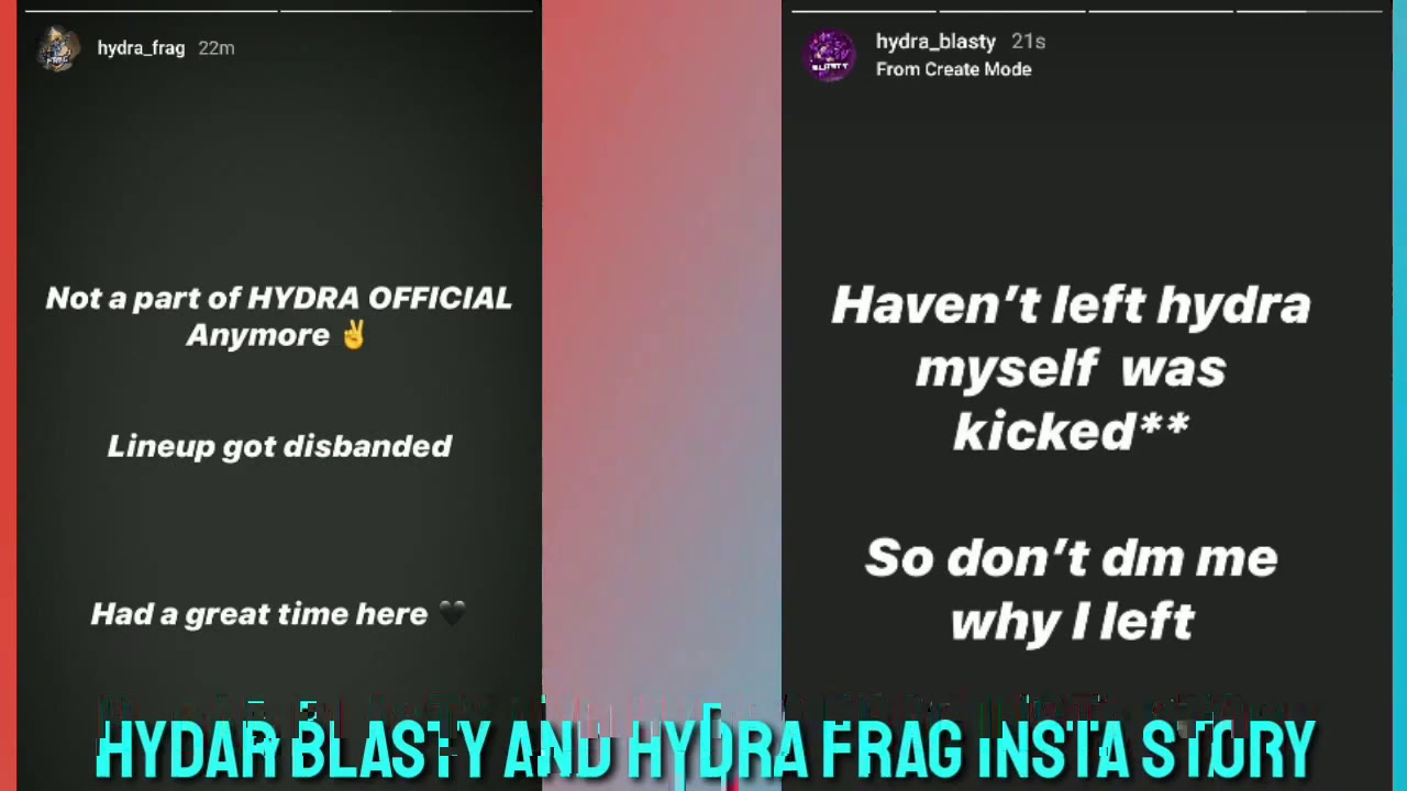 Hydra blasty left hydra 