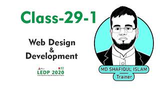 LEDP | Web Design and Development | Bangla Tutorial Class-29-1 | Assignment