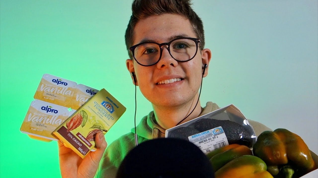 ASMR SVUOTA LA SPESA ESSELUNGA di Marzo 🛒 🥑 🥪 (Whispering Ita)