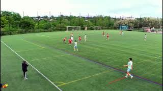 Ukies 2009 Boys Black vs Lower Merion SC  (half 1)