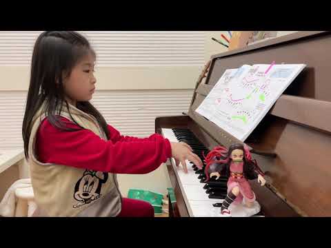 2021/1/28，張芷蕾(6y)-豐原幼兒園南田分班-大班 (練習篇3) ，演奏：我做到了
