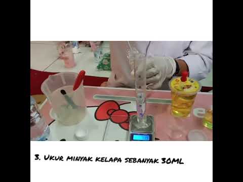 Praktikum Kimia Dasar Pembuatan Sabun Batanf 