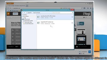 Fix Download issues in Mozilla® Firefox on Windows® 8 PC