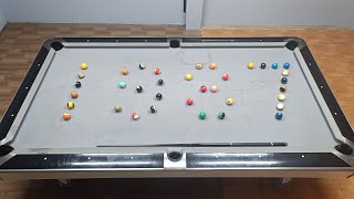 1987 Shape with 36 Balls | One Shot Pool Challenge