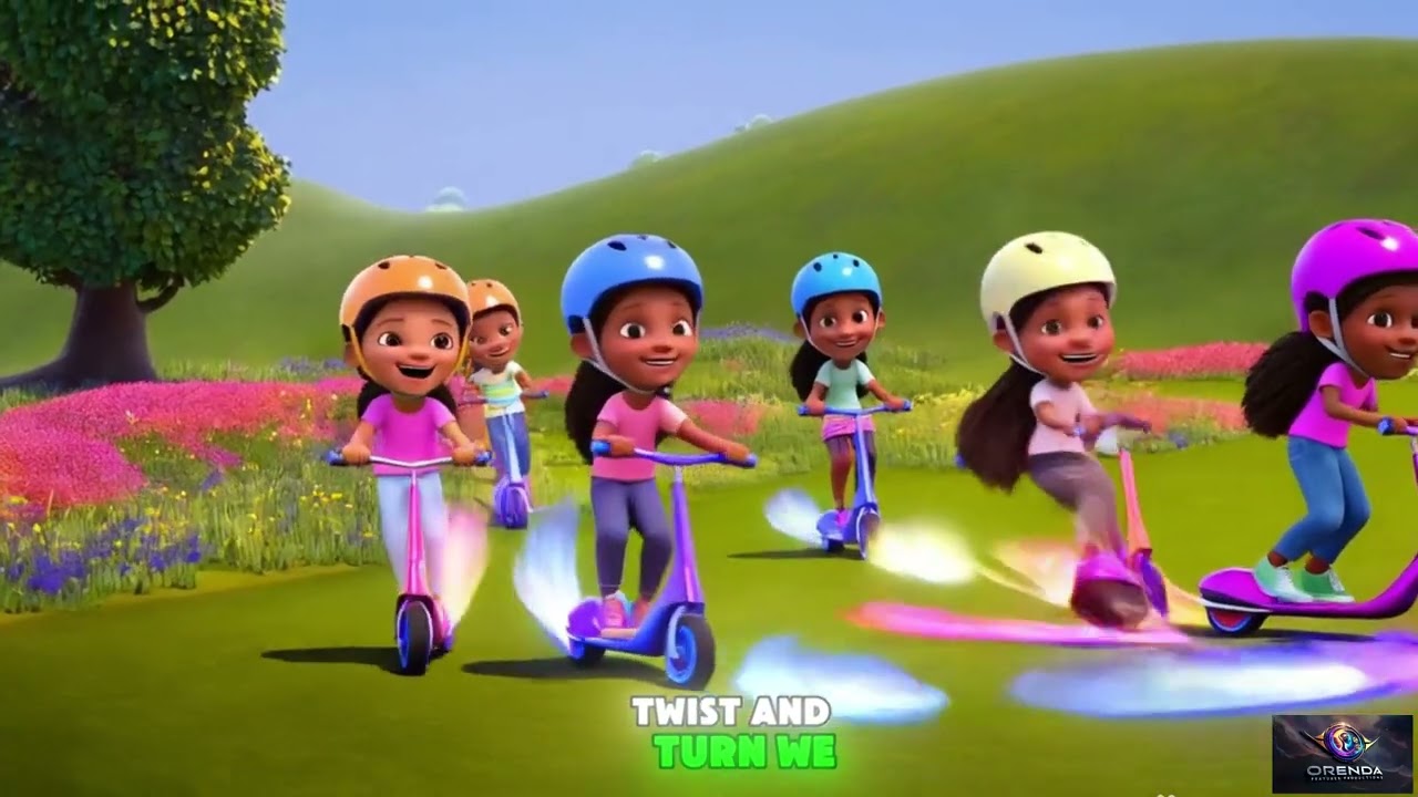 Silly Little Scooter | Happy Songs for Kids | Fun Sing-Along Video