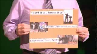 Easter CARD BOARD TESTIMONIES about the Power of Christ to TRANSFORM LIVES.