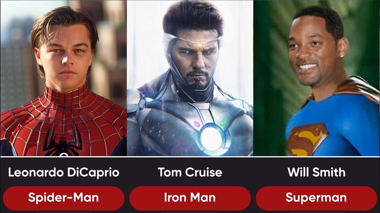 Famous Actors Who Rejected Huge Marvel & DC Roles