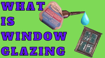 Window Glazing for model windows