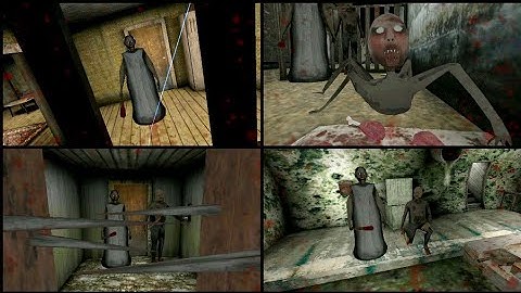 Granny Chapter 2 All Game Over Scene Endings