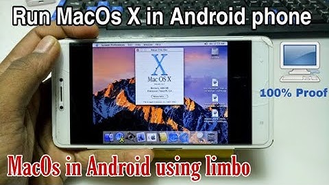 Run MacOs in Android Phone | MacOs X In Android using Limbo Power Pc | Tech with King