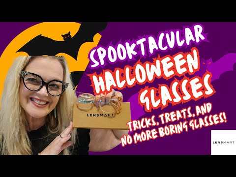 Get READY for the MOST EPIC Halloween Looks with Lensmart! Trendy Eyeglasses Haul