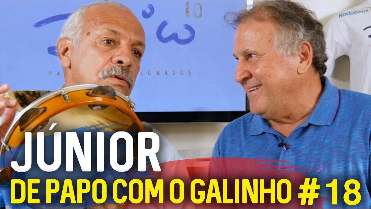 DE PAPO COM O GALINHO #18 JÚNIOR | Canal Zico 10