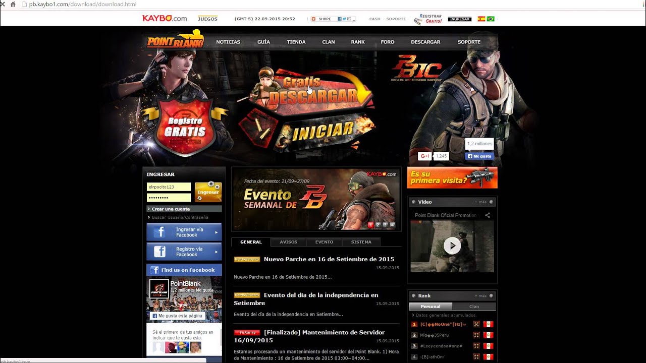 Como Descargar Point Blank Para Windows 8 YouTube Como descargar point blank para windows 8 youtube