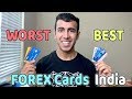 Forex Cards in INDIA Ranked Worst to Best - YouTube