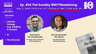Ep. 404 Of The Sunday #nytreadalong (climate Change; Ai, The Odyssey)