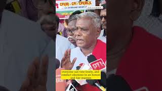 CEC Gyanesh Kumar has no right to remain in office, says CPIM leader P  Shanmugam Update